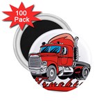 truckin 2.25  Magnet (100 pack) 