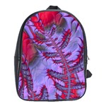 Freaky Friday Red  Lilac School Bags(Large) 