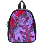 Freaky Friday Red  Lilac School Bags (Small) 
