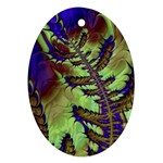 Freaky Friday, Blue Green Ornament (Oval) 