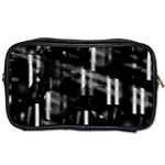 Black and white neon city Toiletries Bags 2-Side