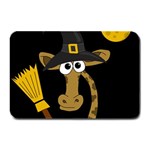 Halloween giraffe witch Plate Mats