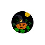 Halloween witch pumpkin Golf Ball Marker (10 pack)
