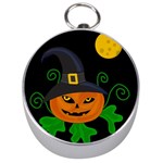Halloween witch pumpkin Silver Compasses