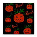 Halloween pumpkin pattern Tile Coasters