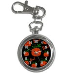 Halloween pumpkin pattern Key Chain Watches