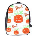Halloween pumpkins pattern School Bags(Large) 
