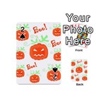 Halloween pumpkins pattern Playing Cards 54 (Mini) 
