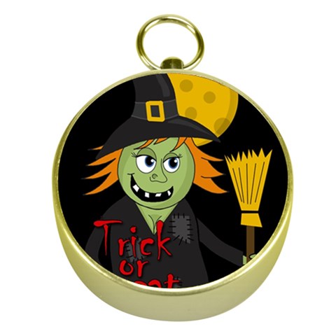 Halloween witch Gold Compasses from ArtsNow.com Front
