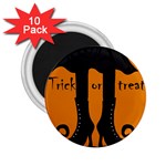 Halloween - witch boots 2.25  Magnets (10 pack) 