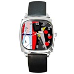 Looking forwerd Square Metal Watch