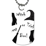 Halloween witch Dog Tag (Two Sides)