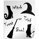 Halloween witch Canvas 16  x 20  