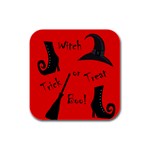 Witch supplies  Rubber Square Coaster (4 pack) 