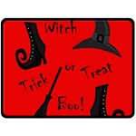 Witch supplies  Double Sided Fleece Blanket (Large) 