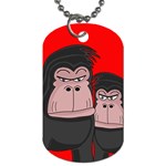 Gorillas Dog Tag (Two Sides)