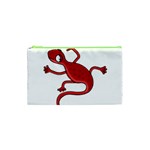 Red lizard Cosmetic Bag (XS)