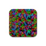 Lizard pattern Rubber Square Coaster (4 pack) 