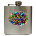 Lizard pattern Hip Flask (6 oz)