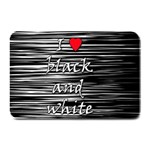 I love black and white 2 Plate Mats