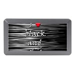 I love black and white 2 Memory Card Reader (Mini)
