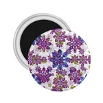 Stylized Floral Ornate Pattern 2.25  Magnets