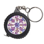 Stylized Floral Ornate Pattern Measuring Tapes