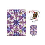 Stylized Floral Ornate Pattern Playing Cards (Mini) 