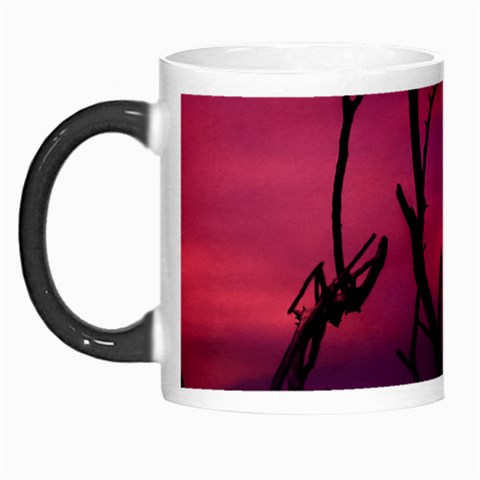 Vultures At Top Of Tree Silhouette Illustration Morph Mugs from ArtsNow.com Left