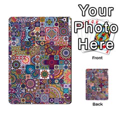 Ornamental Mosaic Background Multi Front 19