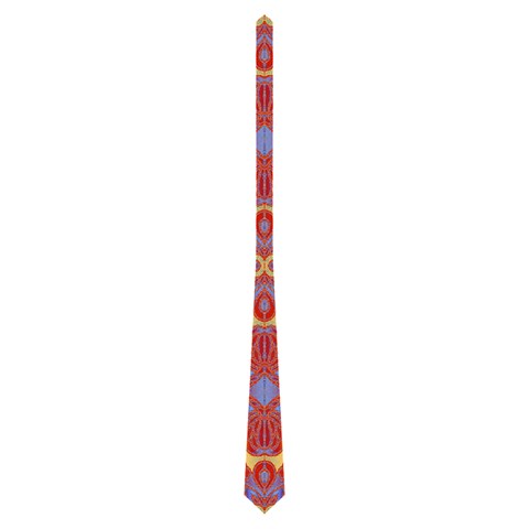 Oriental Watercolor Ornaments Kaleidoscope Mosaic Neckties (Two Side)  from ArtsNow.com Front