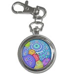 India Ornaments Mandala Balls Multicolored Key Chain Watches