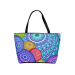 India Ornaments Mandala Balls Multicolored Shoulder Handbags