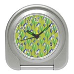 Tropical Floral Pattern Travel Alarm Clocks