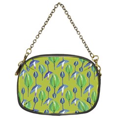 Tropical Floral Pattern Chain Purses (Two Sides)  from ArtsNow.com Back