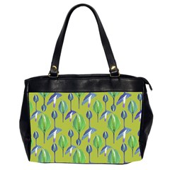 Tropical Floral Pattern Office Handbags (2 Sides)  from ArtsNow.com Front