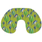 Tropical Floral Pattern Travel Neck Pillows