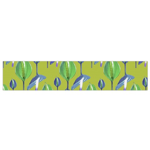 Tropical Floral Pattern Flano Scarf (Small)  from ArtsNow.com Front