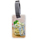 1 Kartoffelsalat Einmachglas 2 Luggage Tags (One Side) 