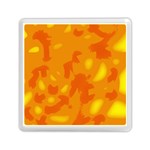 Orange decor Memory Card Reader (Square) 