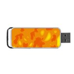 Orange decor Portable USB Flash (One Side)
