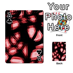 Ace Red light Playing Cards 54 Designs  from ArtsNow.com Front - ClubA