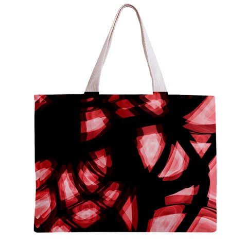 Red light Zipper Mini Tote Bag from ArtsNow.com Front