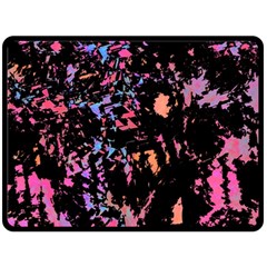 Put some colors... Double Sided Fleece Blanket (Large)  from ArtsNow.com 80 x60  Blanket Back