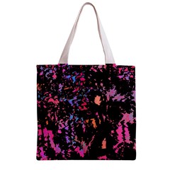 Put some colors... Zipper Grocery Tote Bag from ArtsNow.com Front
