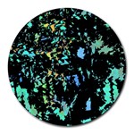 Colorful magic Round Mousepads