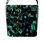 Colorful magic Flap Messenger Bag (L) 