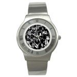 Black and white miracle Stainless Steel Watch