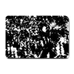 Black and white miracle Small Doormat 