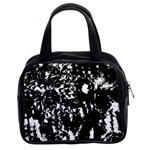 Black and white miracle Classic Handbags (2 Sides)